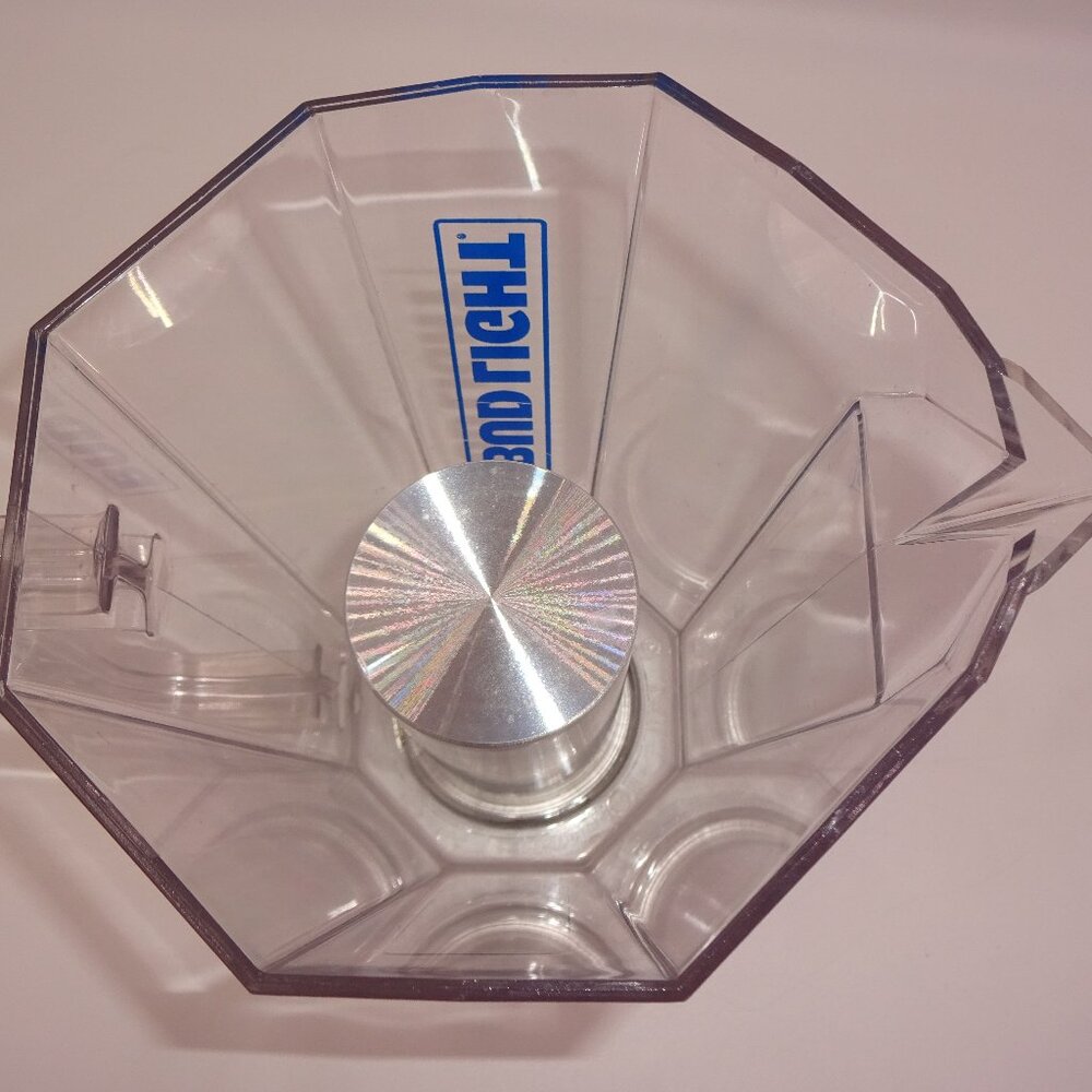 Bud Light Logo Plastic Polar Pitcher w/ Stainless Steel Ice Holder 60 Oz 9" USA - Picture 5 of 9